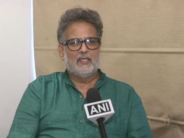 Tushar Gandhi, great-grandson of Mahatma Gandhi speaking to reporters on Monday. Photo/ANI