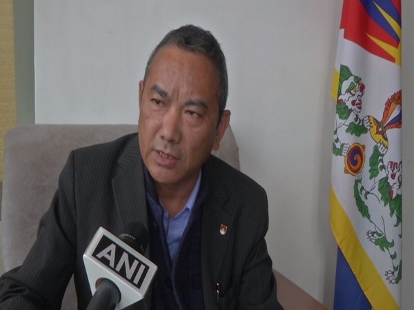 TG Arya, spokesperson of the Tibetan government-in-exile, speaking to ANI in Dharamshala on Saturday. Photo/ANI