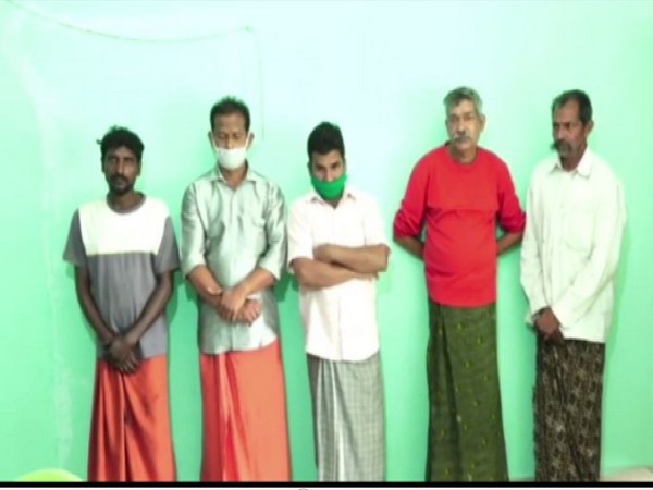The five accused persons (Photo/ANI)