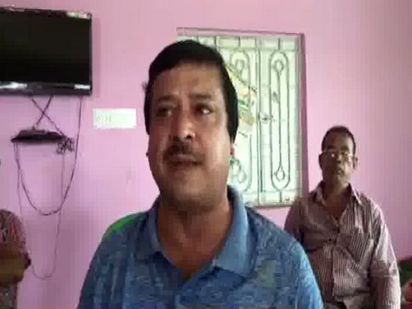 Sujeet Mukherjee, TMC block president Laudoha area speaking to reporter in Durgapur, West Bengal.