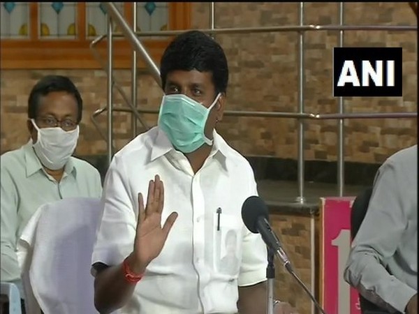 C. Vijayabaskar, Tamil Nadu Health Minister. Photo/ ANI