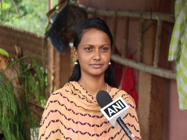 A 21-year-old Madurai-based law aspirant, Premalatha Tamilselvan, speaking to ANI in Madurai on Sunday. (Photo/ANI)