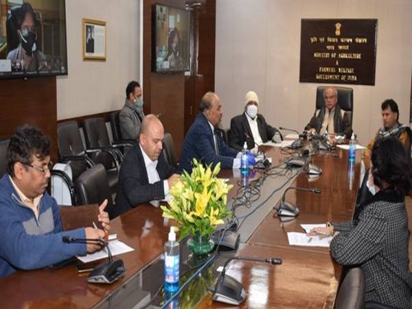 Union Agriculture Minister Narendra Singh Tomar interacted with stake-holders across the country via video conferencing. 