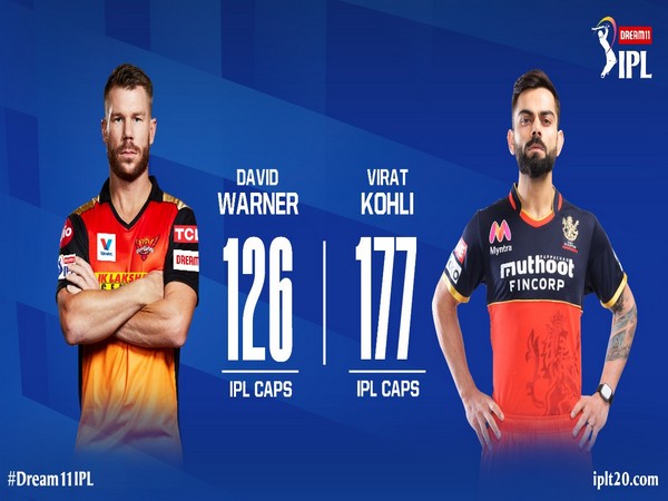 SRH skipper David Warner and RCB captain Virat Kohli (Photo/IPL Twitter) 