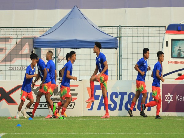 TRAU FC during practice session (Image: AIFF media)