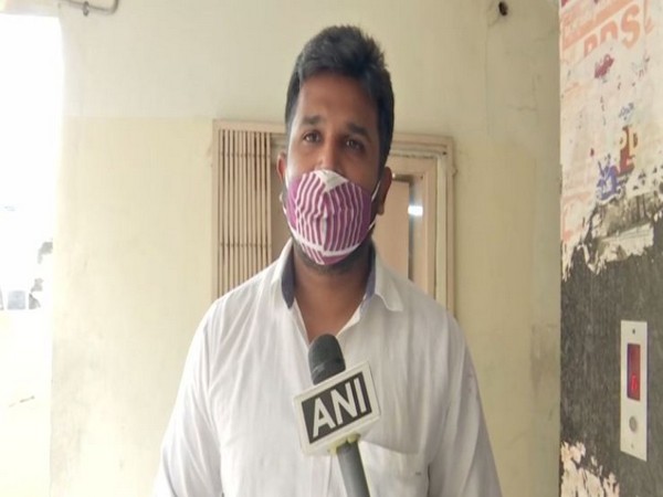 TRS leader Krishank speaking to ANI on Thursday. (Photo/ANI)