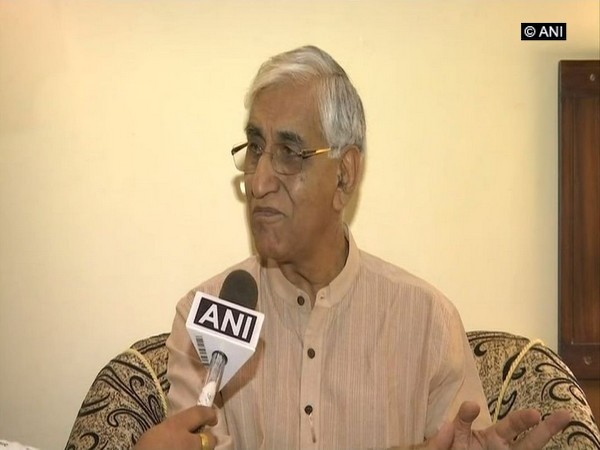 Chhattisgarh Health Minister TS Singh Deo speaking to ANI on Thursday in Raipur.