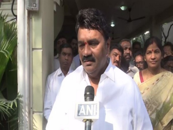 Telangana Minister TS Yadav speaking to ANI on Sunday. Photo/ANI
