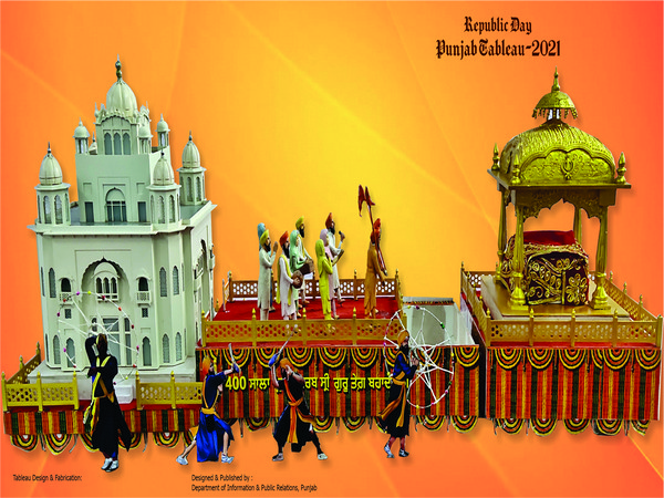 Punjab tableau design for republic day-2021