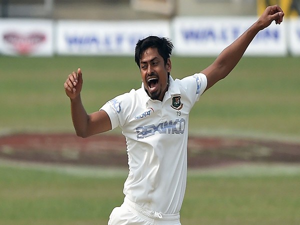 Bangladesh spinner Taijul Islam (Photo/ ICC Twitter)