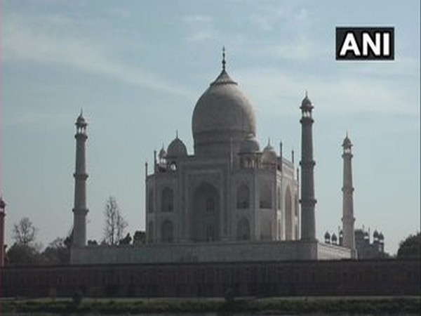 The iconic Taj Mahal in Agra