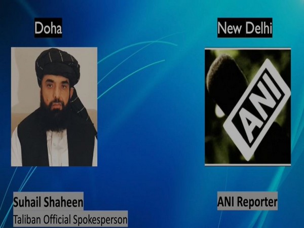 Qatar-based spokesperson of Taliban Suhail Shaheen speaking to ANI.