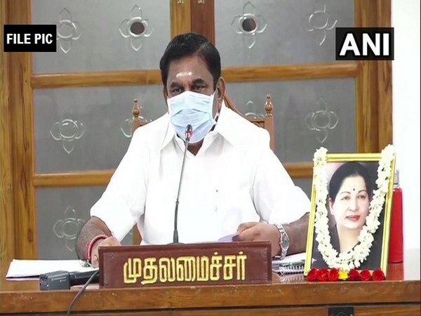 Tamil Nadu Chief Minister Edappadi K Palaniswami (File Photo/ANI)