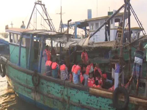 TN: Pilgrims embark on journey to Katchatheevu Island for church festival