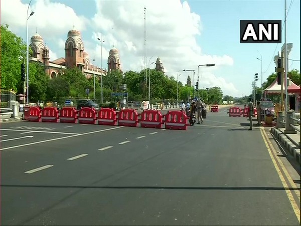 Visuals from Chennai as state enters two week lockdown. (Photo/ANI)
