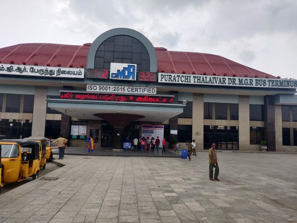 Inter-district bus service has resumed from Chennai's Koyambedu bus stand