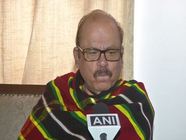 Congress leader Tariq Anwar speaking to ANI in New Delhi on Sunday. photo/ANI