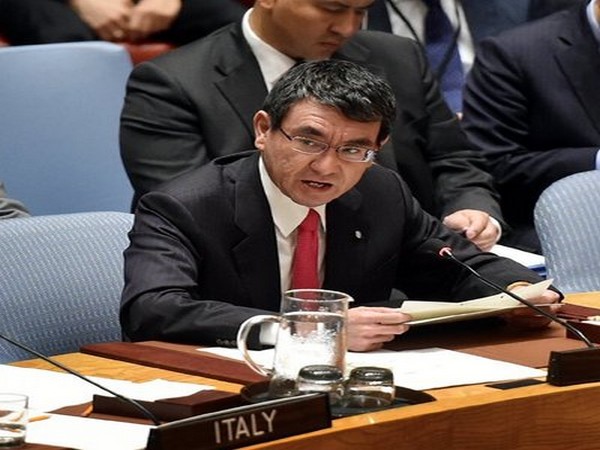 Japanese Defence Minister Taro Kono (Photo credits: Official Twitter handle)