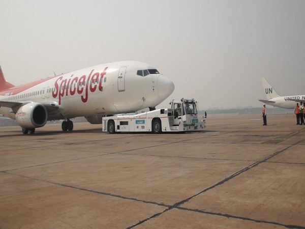 SpiceJet will start using taxibots from Tuesday.