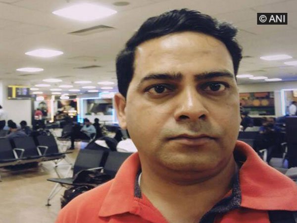 Accused Sumit who allegedly killed his wife, 3 children in Ghaziabadad Photo/ANI