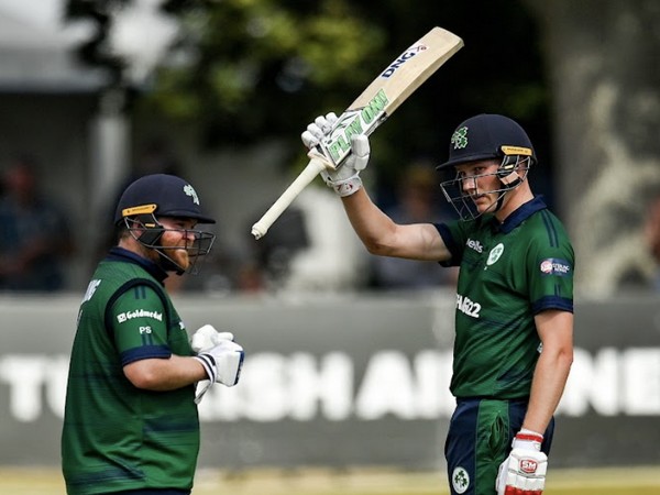 Harry Tector and Paul Stirling almost won it for Ireland. (Photo- ICC Twitter)