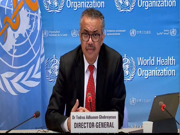 World Health Organisation Director-General Tedros Adhanom Ghebreyesus
