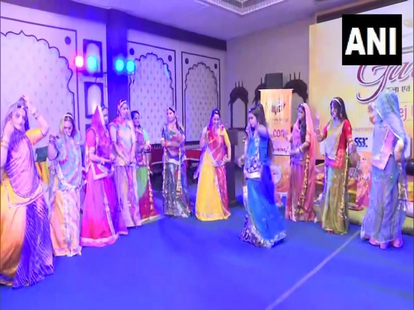 Visual of women celebrating festival of 'Teej' at Jaipur in Rajasthan (File Photo/ANI) 