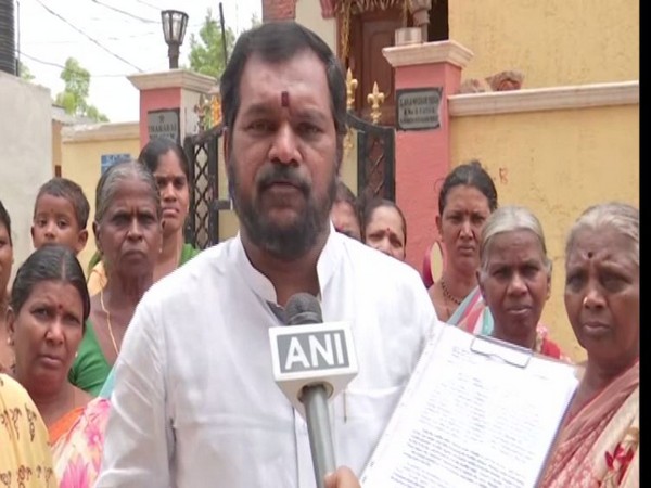 Satish Kumar, Secunderabad Welfare Association president of the fifth ward of the cantonment, while speaking to ANI on mOnday. Photo/ANI