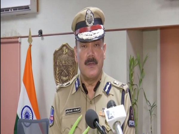 Anjani Kumar, IPS Commissioner of Police, Hyderabad City. (Photo/ANI)
