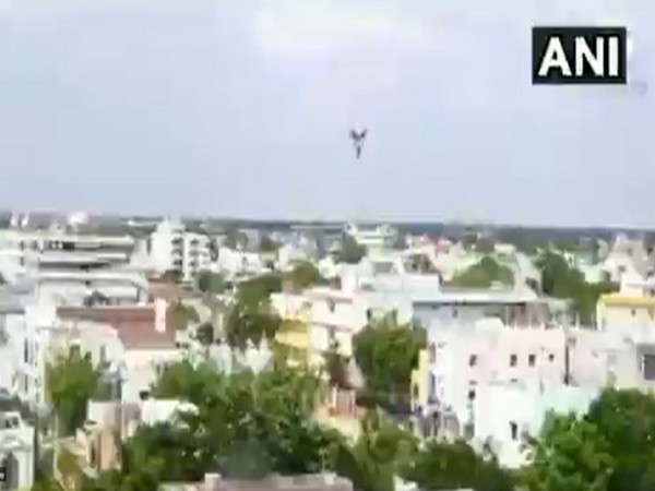 Drone camera used by Suryapet Police (Photo/ANI)