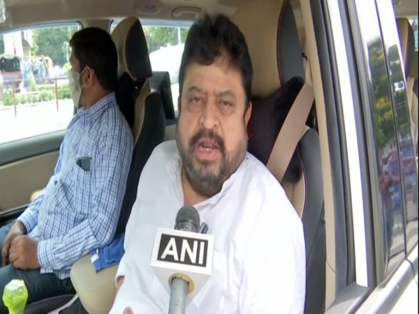 Ramchander Rao, BJP MLC speaking to ANI on Monday. (Photo/ANI)