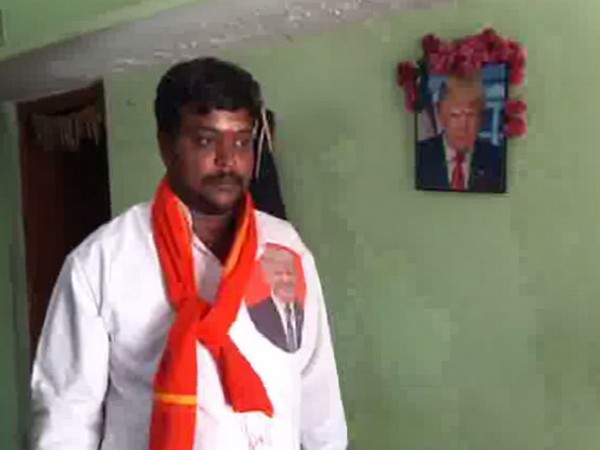 Bussa Krishna while speaking to ANI in Telangana on Wednesday. Photo/ANI