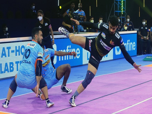 Telugu Titans' Ankit Beniwal (Photo/PKL)