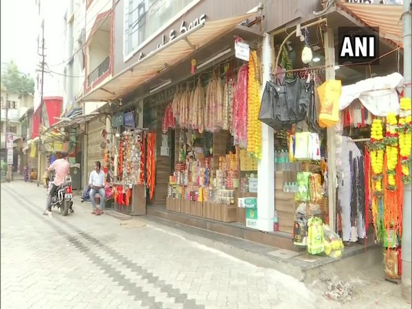 Shops outside Shirdi Sai Baba Temple. (Photo/ANI)