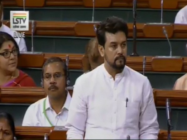 Minister of State for Finance Anurag Thakur (File photo)