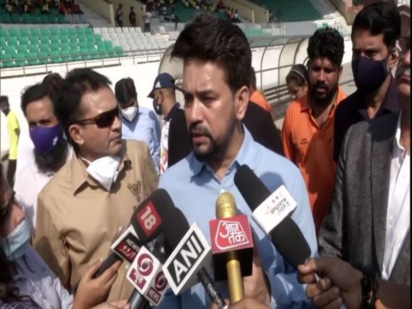 Union Minister for Youth Affairs and Sports Anurag Thakur