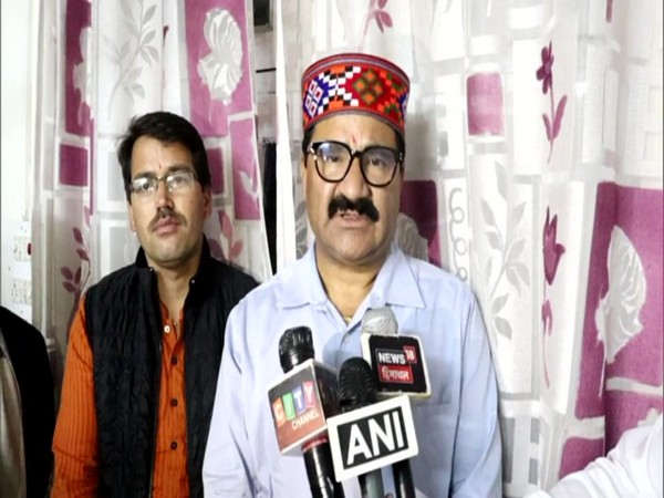 Himachal Pradesh Transport Minister Govind Singh Thakur while speaking to media persons in Kullu on Thursday. Photo/ANI