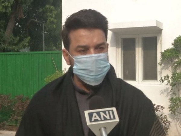 Union Minister Anurag Thakur (Photo/ANI)