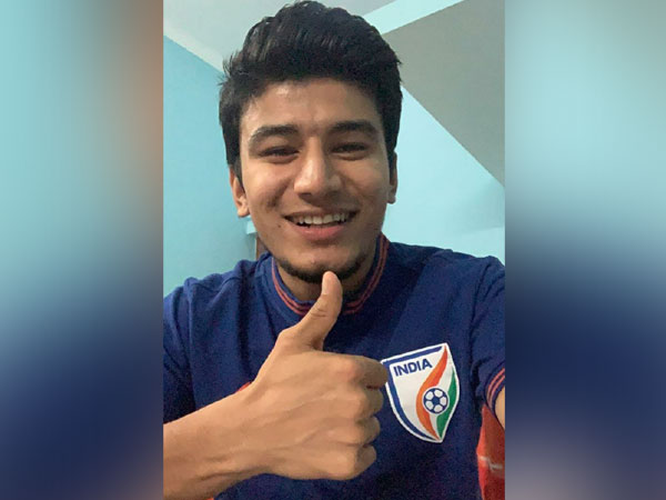 Indian midfielder Anirudh Thapa (Photo/Indian Football Team Twitter) 