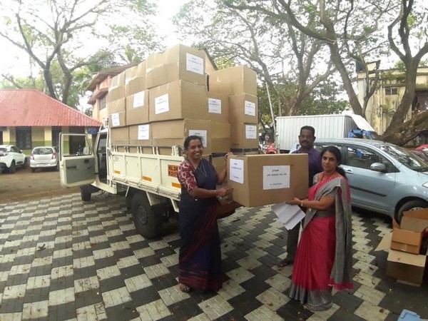 The last batch of 1000 PPE kits ordered from Congress leader Shashi Tharoor's MPLADS funds to Thiruvananthapuram on April 20