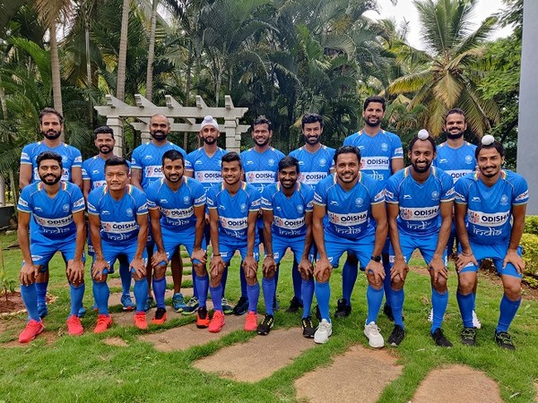 India men's hockey team for Tokyo Olympics (Image: Hockey India)