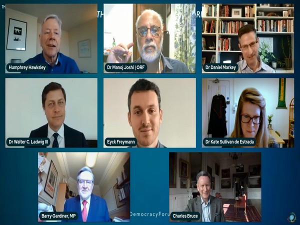 Various experts speaking at virtual seminar hosted by The Democracy Forum