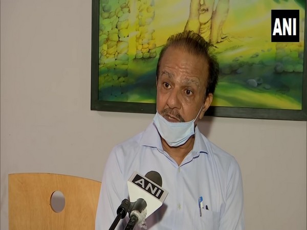 Kuldeep Sharma, a theatre artist in Chandigarh speaking to ANI on Thursday. (Photo/ANI)