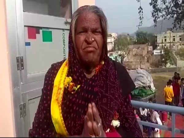 Rekha Bai was elected as deputy sarpanch after she received 15 out of 16 votes in the election. (Photo/ANI)