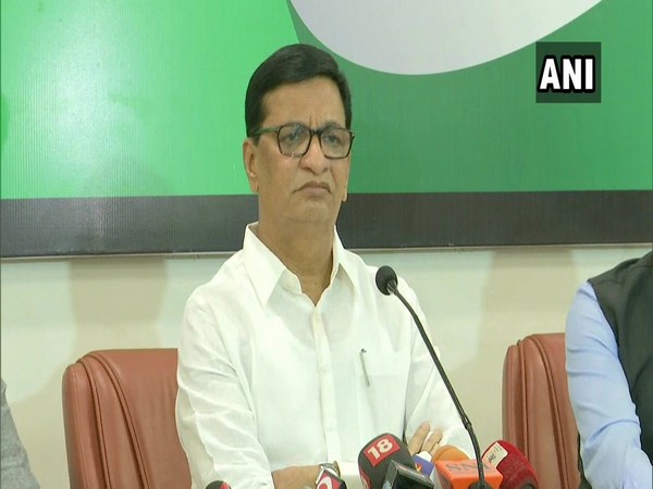 President of Maharashtra Congress Committee Balasaheb Thorat addressing media on Friday. (Photo/ANI)