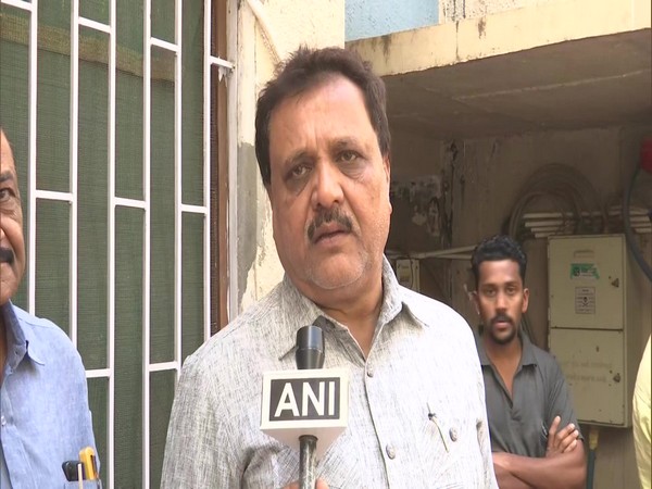 Gujarat Congress MLA Virjibhai Thummar speaking to ANI in Ahmedabad on Sunday. Photo/ANI