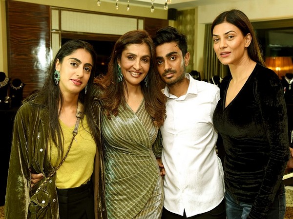 Tiara Dhody, Queenie Singh, Rajveer Dhody & Sushmita Sen