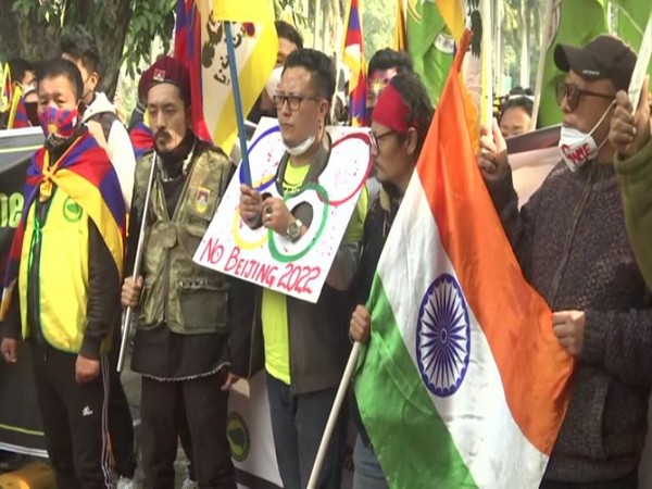 Tibetan Youth Congress in Delhi protesting against Bejing Winter Olympics (File Image)