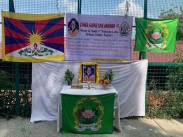 Tibetan Women's Association (TWA) observing a black day here in support of 11th Panchen Lama, Gendun Choekyi Nima, who was kidnapped at the age of 6 by the Chinese authority.