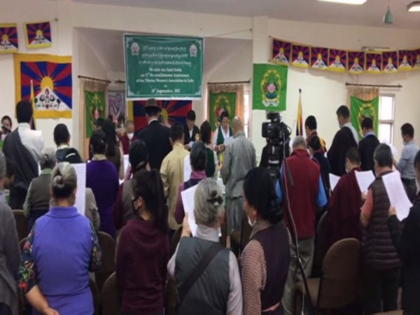 Tibetan Women's Association based in Dharamshala celebrating its 37th anniversary. (ANI)